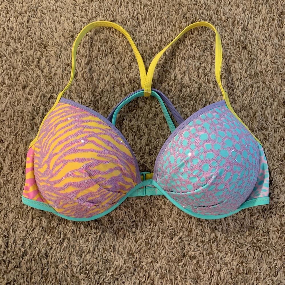 Swim Halter Top Bikini Victoria’s Secret 36DD